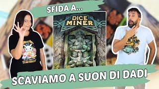 Dice Miner Partita Completa al gioco da tavolo dei nani che scavano le montagne lanciando dadi!