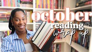 October reading wrap up|the 8 books I read and my thoughts on them