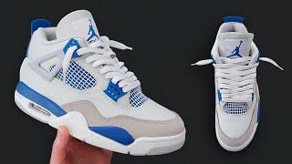 HOW TO LOOSELY LACE JORDAN 4's | AIR JORDAN 4 LACE STYLE