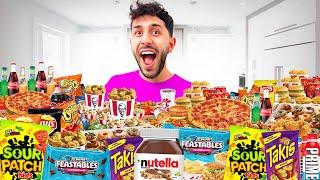 Eating 100,000 Calories in a Day - IMPOSSIBLE FOOD CHALLENGE