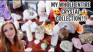 MY WHOLE ENTIRE CRYSTAL COLLECTION!! | ItsAnnaLouise