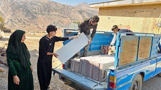 "From operator Ibrahim to new operator Susan (Reza): beautifying Susan's house with tiles"