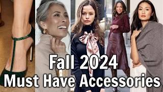 Trending Fashion Accessories For Fall 2024  *72 Ways To Style Them*