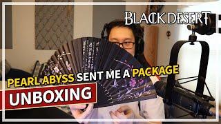 Pearl Abyss sent me a Black Desert Online Package