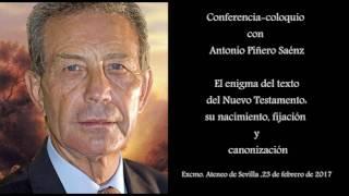 Conferencia de Antonio Piñero en el Ateneo de Sevilla.