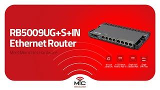 RB5009UG+S+IN Ethernet Router