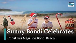 Bondi Beach Shines Bright on Christmas Day: Santa Hats & Sunny Vibes | AQ1G