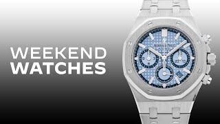 Weekend Watches - Audemars Piguet Royal Oak Chronograph Ice Blue 26317BC.OO.1256BC.01