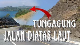 Begitu indah jalan diatas laut kota tulungagung