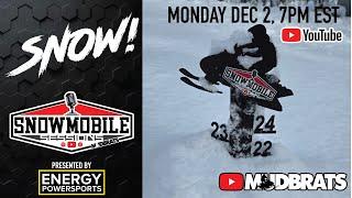 SNOW!!! Winter Storm Watch | Snowmobile Sessions