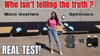 Enphase vs Tigo | Watch this REAL TEST | Which one is better? Microinverter vs Optimizer