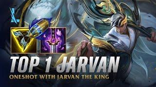 Wild Rift JARVAN - TOP 1 Calligraphia Jarvan S15 Ranked Gameplay + Build