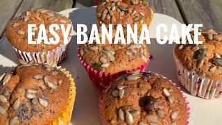 Easy banana cake