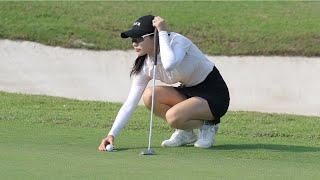 Play-off Nguyễn Thảo My vs Park Si Eun giải Nam A Bank Vietnam Masters 2022