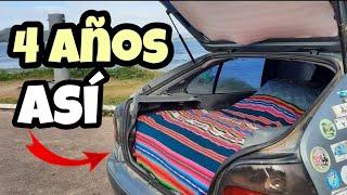 NOS PASÓ de TODO por VIAJAR y VIVIR en un AUTO camperizado