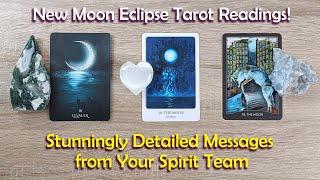 NEW MOON ECLIPSE Pick-a-Card TarotA Major Point of PowerYour Spirit Team Have Advice & Guidance