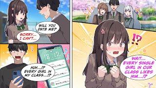 [Manga Dub] After the pretty girl rejected me, my entire class lines up to ask me out...!? [RomCom]