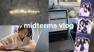 EXAM SEASON STUDY VLOG  productive days in my life at UCLA, cramming for midterms, exploring cafes