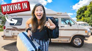 USA Van Life Begins | Move In Day