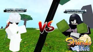 Scarf Vs Death | PvP in Shindo life #2