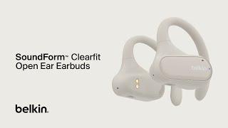 Belkin SoundForm ClearFit Open-Ear Wireless Earbuds