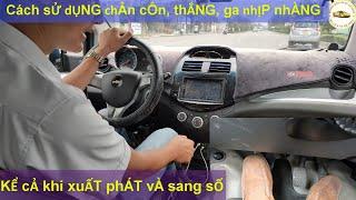 Cách sử dụng chân côn, thắng, ga hợp lý để điều khiển xe êm dịu khi xuất phát và tăng số - Thầy Tâm