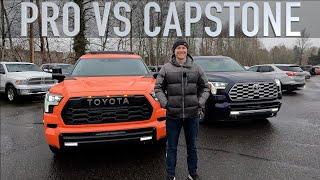 Toyota Sequoia Pro vs Capstone | Which should you buy?
