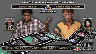 9-Ball - EFREN REYES vs EARL STRICKLAND - 1995 Sands Regency Open XXI - Winner's Side