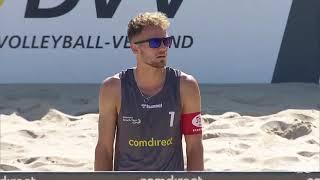 Halbfinale Deutsche Beach-Volleyball Meisterschaften | Walkenhorst/Winter vs. Sagstetter/Sagstetter