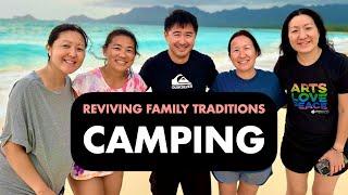 Hawaii Family Camping, First time in 25 years!