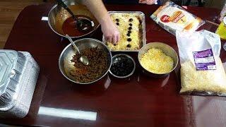 Making Mrs. Camany's Enchiladas