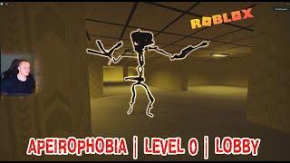 Roblox УЖАСЫ  Apeirophobia HORROR  Level 0  Lobby  Прохождение игры Роблокс - Апейрофобия Хоррор