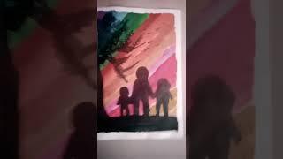 family drawing ## pawan art and craft