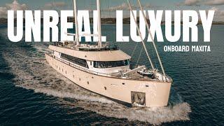 UNREAL Luxury Onboard This Brand New Superyacht MAXITA!!