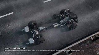 Audi quattro all-wheel drive system with ultra technology