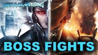 Metal Gear Rising: Revengeance - ALL BOSS FIGHTS (All Bosses) - [PC/Full HD]