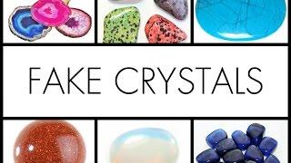 Fake Crystals - Opalite, Blue Howlite, Goldstone and more