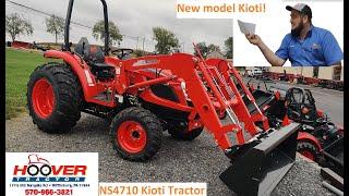 *NEW MODEL Kioti Tractor NS4710  Introduction at Hoover Tractor with Derek