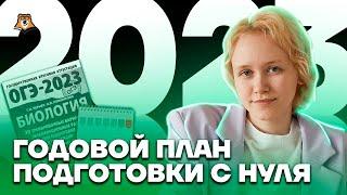 Годовой план подготовки с нуля | Биология ОГЭ 2023 | Умскул