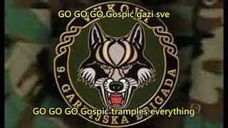 Gospić Gazi Sve - Song of the 9th Croatian Guard Brigade