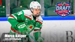 2022 NHL Draft : Marco Kasper - 21-22 Highlights