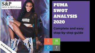 How to do Puma SWOT Analysis? Strengths, Weaknesses, Opportunities and Threats decoded.