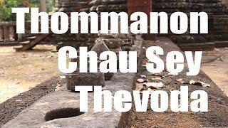 Angkor : Chau Say Tevoda Temple &Thommanon | Canon HD | Virtual Trip