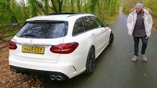 THIS Mercedes V6 TWIN TURBO C43 AMG is THE PRACTICAL PERFORMANCE ESTATE! Review And Test