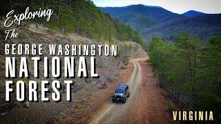 Exploring Virginia's George Washington National Forest Offroad | Sugar Tree Trail | Jeep JK Overland