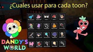 Trinkets, ¿cual usar para cada toon en Dandy's World? (Guía #3)