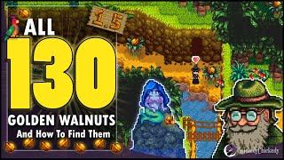 Where To Find ALL 130 Golden Walnuts in Stardew Valley 1.5 Update | How To Solve The New Puzzles