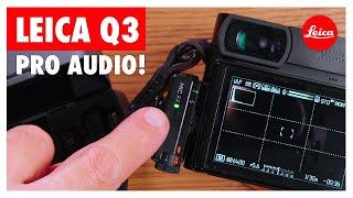 Tested LEICA Q3 & DJI Mic Mini Audio Quality and Was SHOCKED!