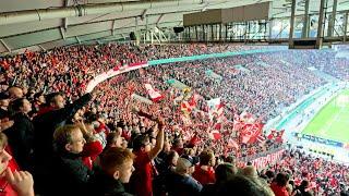 6.000 Kaiserslautern Fans singen "Trotz der zweiten Liga, Deutscher Pokalsieger, 1996 FCK"