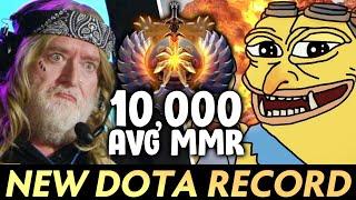 10,000 average MMR Ranked with Techies — NEW WORLD RECORD in Dota